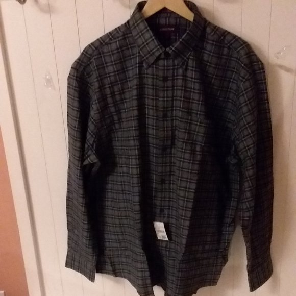 Nordstrom Bluestone Flannel Button Down shirt Size XL - Picture 2 of 5